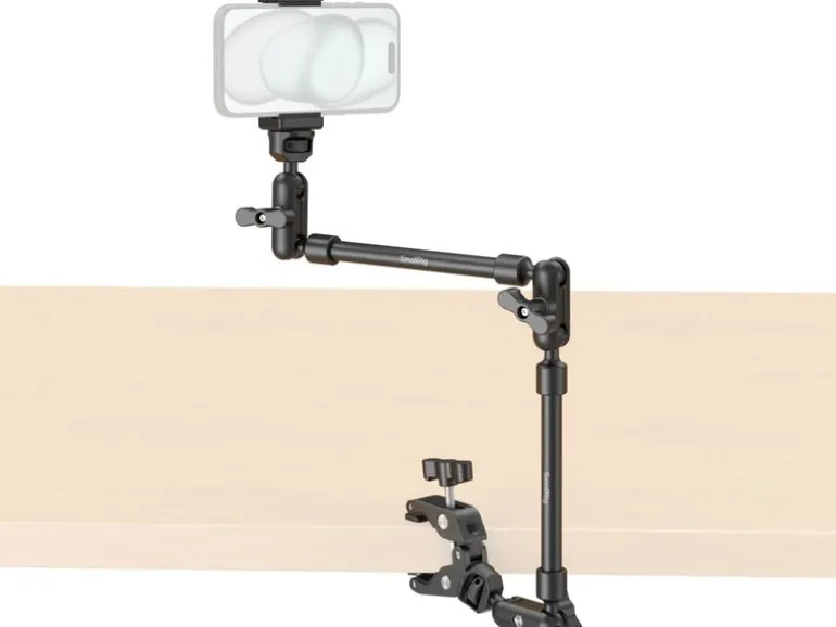 Smallrig Magic Arm für Desktop-Aufnahmen mit Crab Clamp Kit