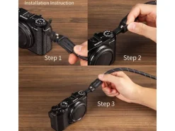 Smallrig Universal Braided Shoulder Strap Schwarz