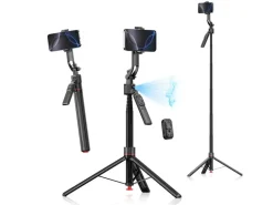 4smarts 360° AI-Stativ mit Gesichtsverfolgung inkl. Fernbedienung