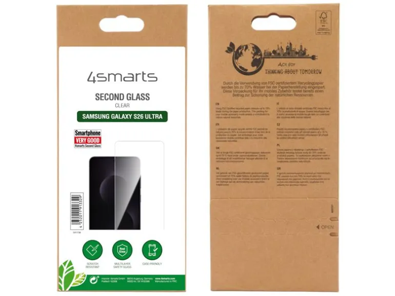 4smarts Displayschutz Second Glass für Samsung Galaxy S26 Ultra