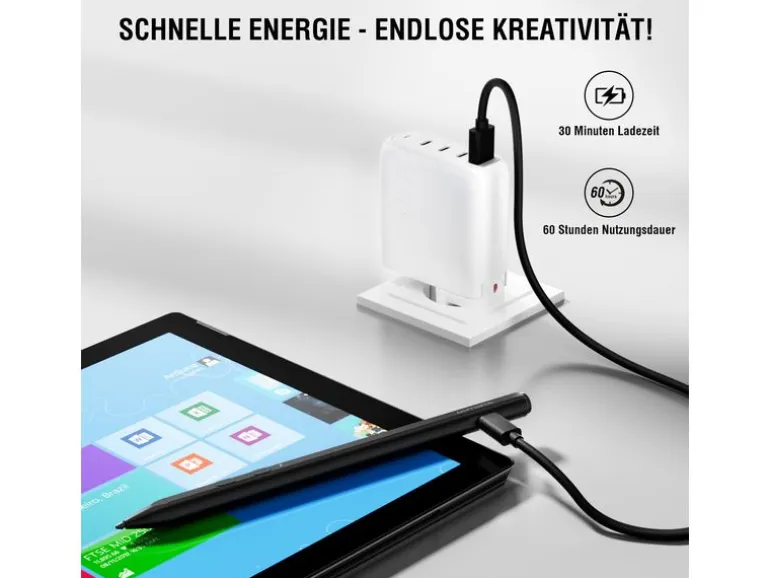 4smarts Eingabestift MPP Sylus Pen Schwarz