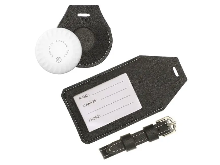 4smarts Finder SkyTag Duos mit Kofferanhänger Schwarz/Weiss