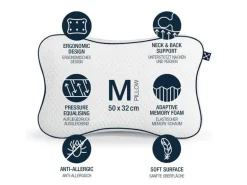 Smartsleep Nackenkissen Recovery M 50 x 32 x 11.5 cm