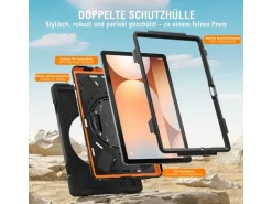 4smarts Tablet Back Cover Rugged Case Grip Samsung Galaxy Tab A11+