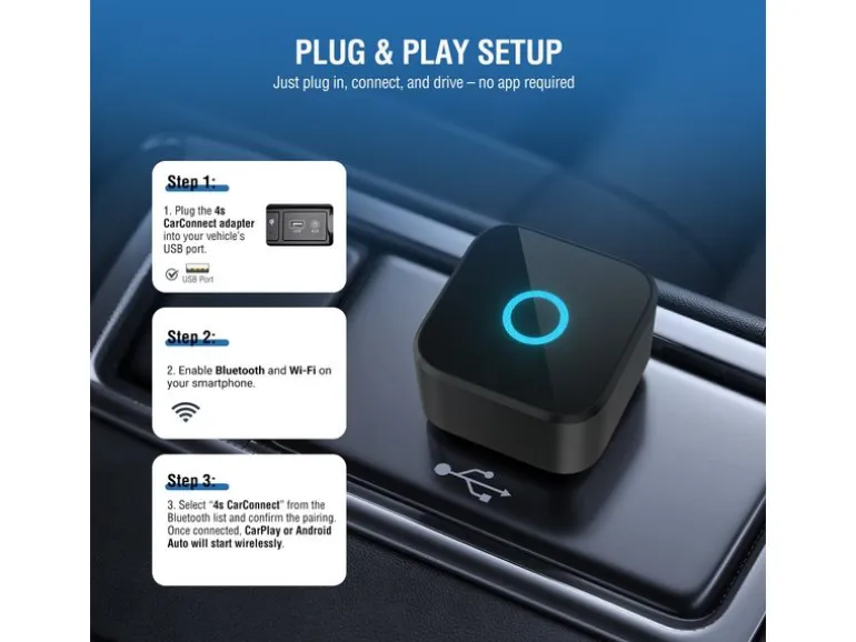 4smarts Wireless CarPlay / Android Auto
