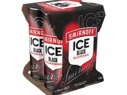 Smirnoff Ice Black Guarana 4 x 0.25 l