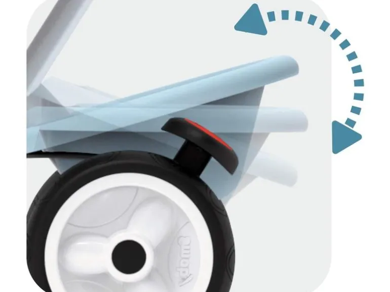 Smoby Dreirad Baby Balade Blau