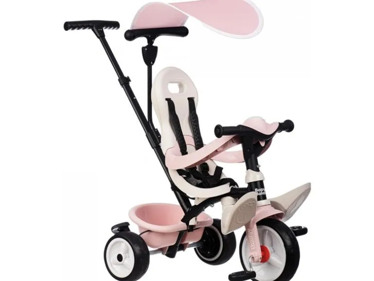Smoby Dreirad Baby Balade Rosa
