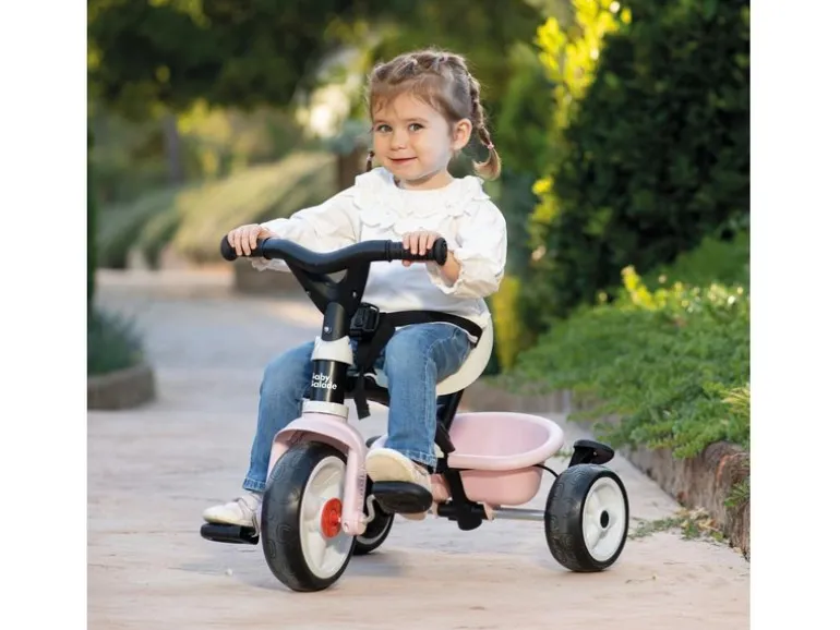 Smoby Dreirad Baby Balade Rosa