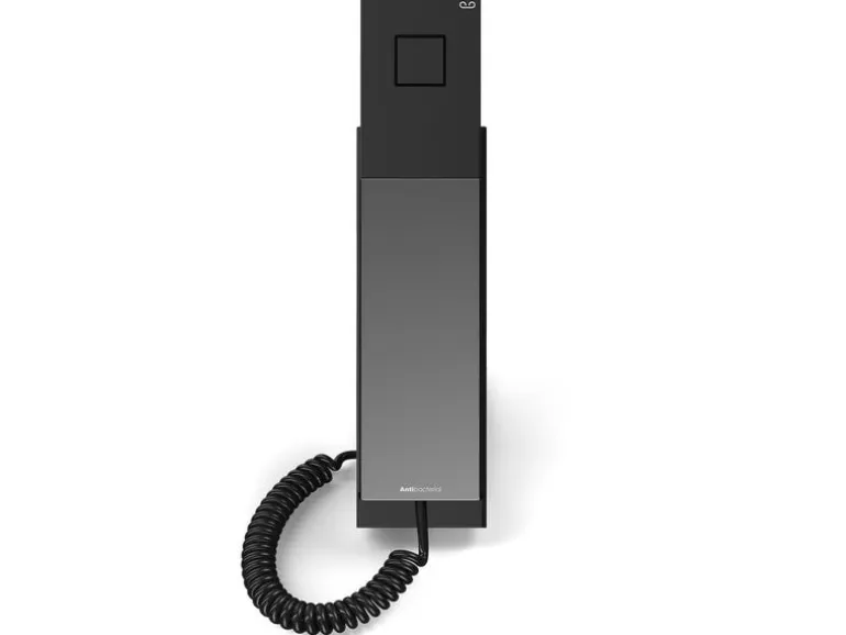 snom Tischtelefon HD300 SIP-Hoteltelefon Schwarz