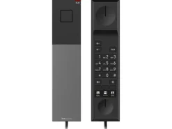 snom Tischtelefon HD300 SIP-Hoteltelefon Schwarz