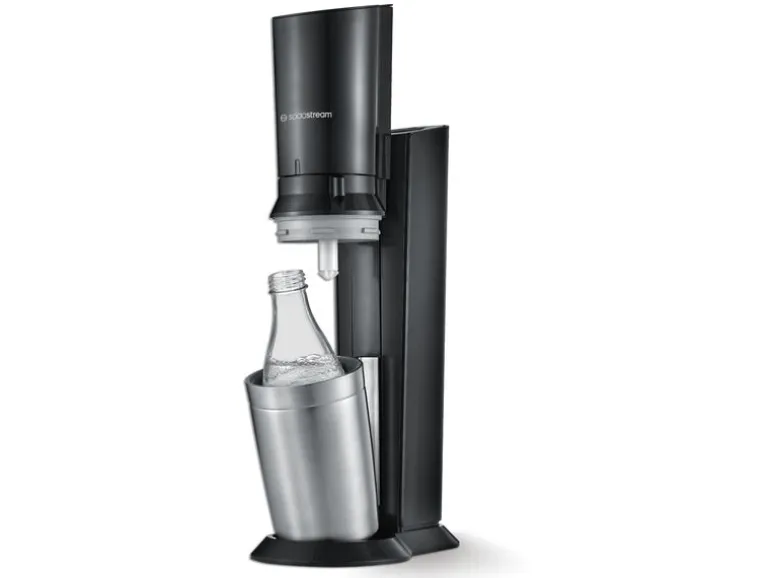 Sodastream Wassersprudler Crystal CQC Megapack Schwarz