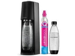Sodastream Wassersprudler Terra Schwarz, Megapack