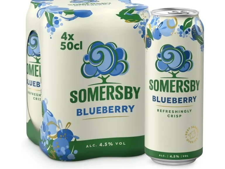 Somersby Cider Blueberry 4 x 0.5 l