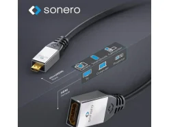 sonero Adapterkabel 4K High Speed Micro-HDMI (HDMI-D) - HDMI
