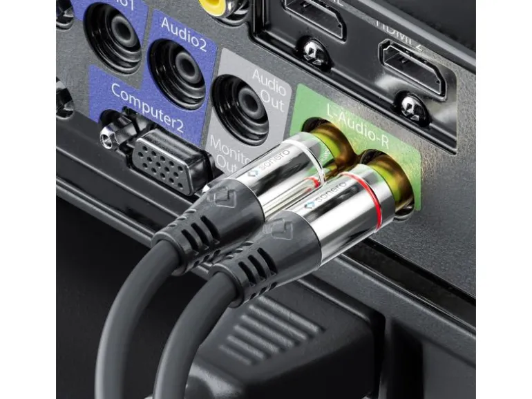 sonero Audio-Kabel 3.5 mm Klinke - Cinch 3 m