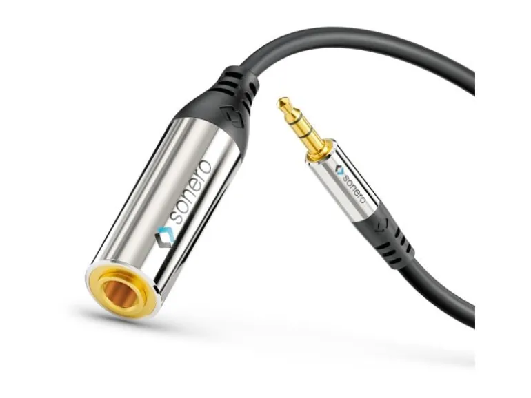 sonero Audio-Kabel 3.5 mm Klinke - 6.3 mm Klinke 0.25 m