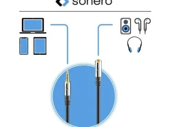 sonero Audio-Kabel 3.5 mm Klinke - 3.5 mm Klinke 2 m