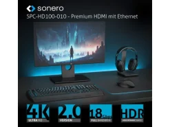 sonero Kabel HDMI - HDMI, 2 m