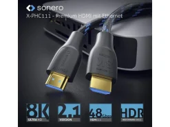 sonero Kabel 8K Premium High Speed HDMI - HDMI, 5 m