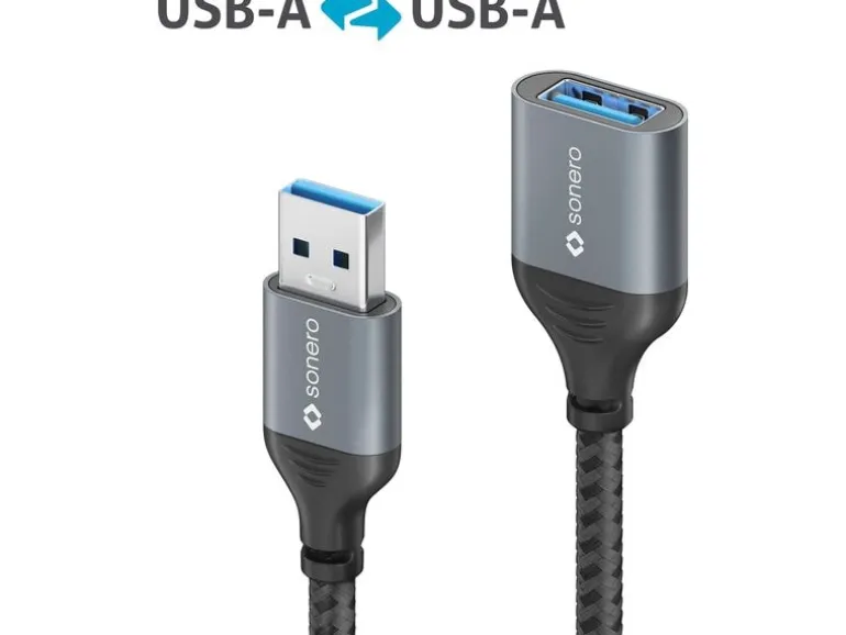 sonero USB 3.0-Verlängerungskabel USB-A - USB-A 2 m