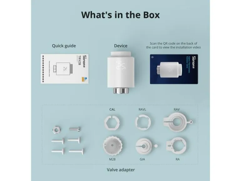 SONOFF Smarter Thermostat Radiator Zigbee