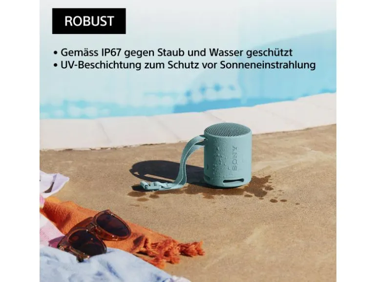 Sony Bluetooth Speaker SRS-XB100 Blau