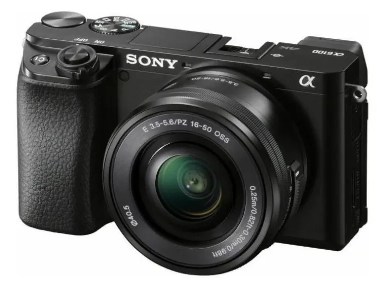 Sony Fotokamera Alpha 6100 Kit 16-50mm Schwarz