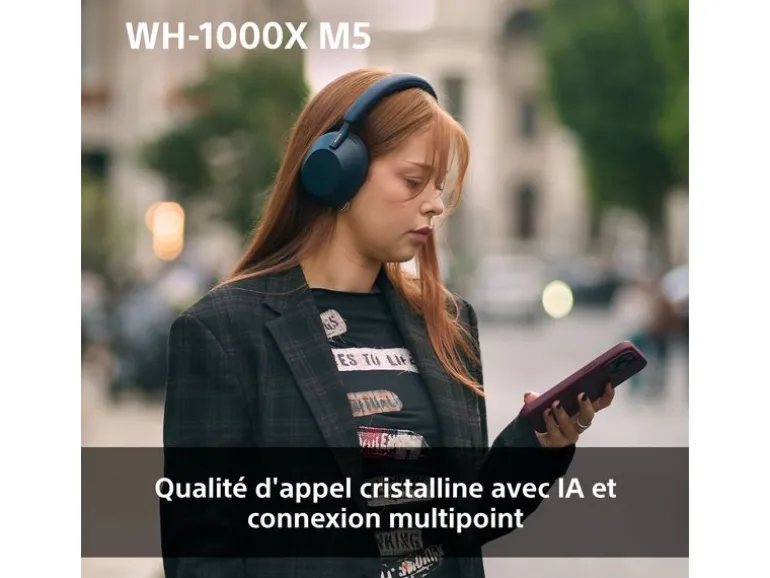 Sony Over-Ear-Kopfhörer WH-1000XM5SA Schwarz