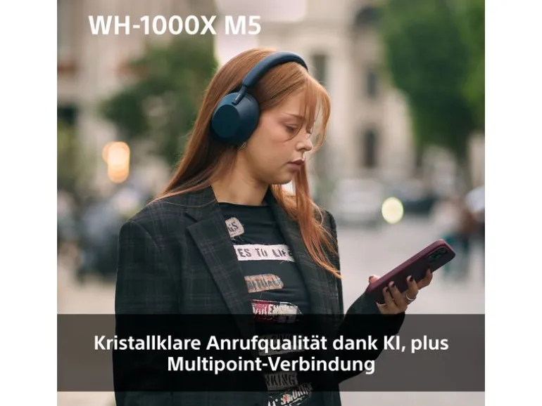 Sony Over-Ear-Kopfhörer WH-1000XM5SA Schwarz
