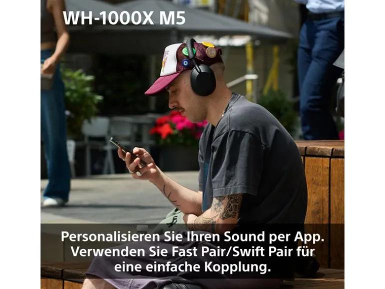 Sony Over-Ear-Kopfhörer WH-1000XM5SA Schwarz