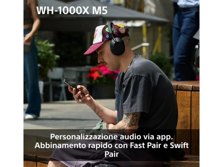 Sony Over-Ear-Kopfhörer WH-1000XM5SA Schwarz