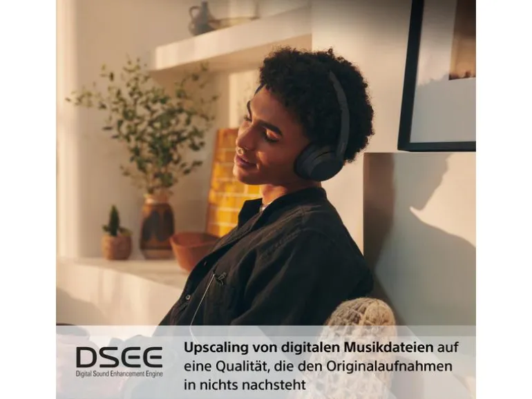 Sony Wireless Over-Ear-Kopfhörer WH-CH720N Schwarz