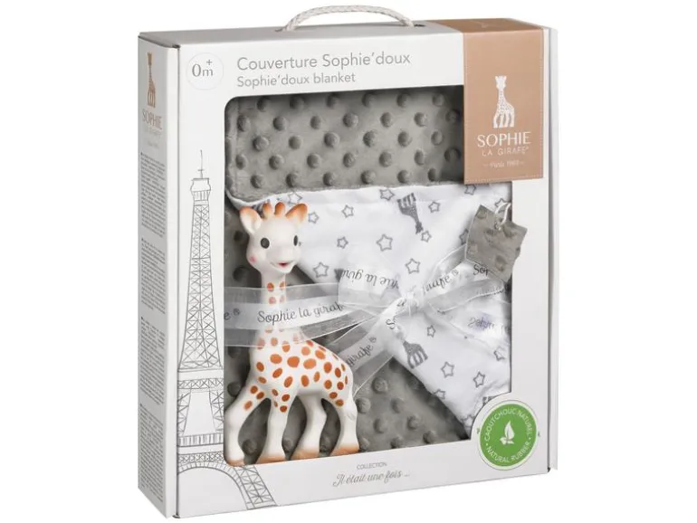 Sophie la girafe Geschenkset Geburtskorb