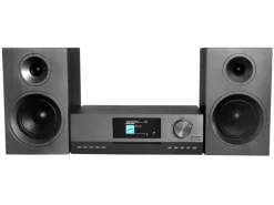 soundmaster Micro-HiFi Anlage ICD5000SW Grau/Silber