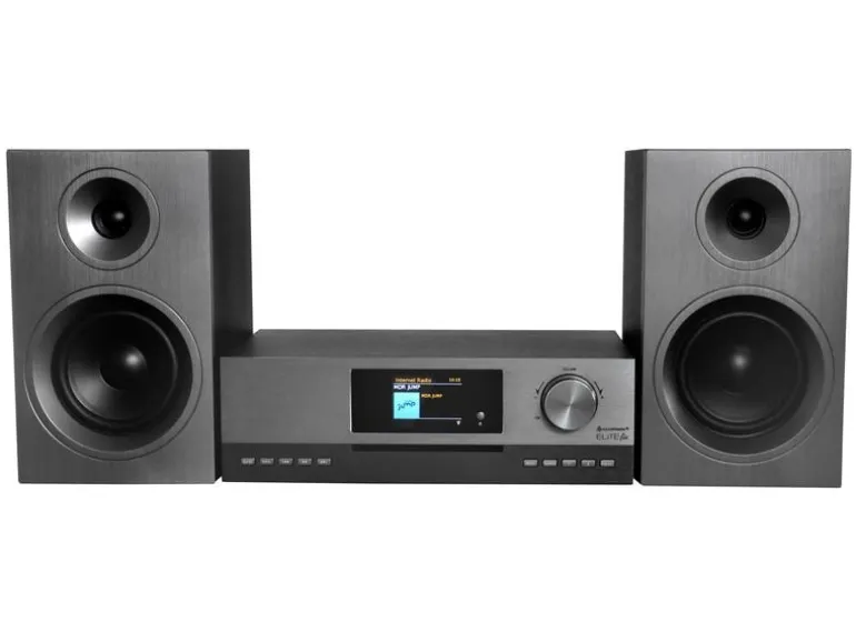soundmaster Micro-HiFi Anlage ICD5000SW Grau/Silber