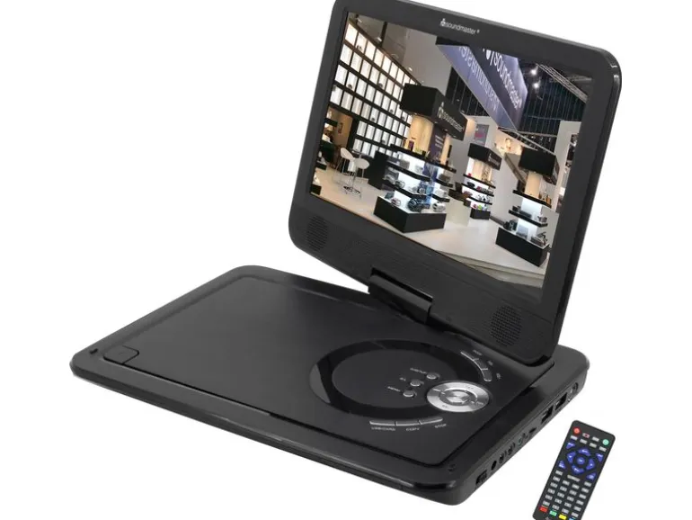 soundmaster Portabler DVD Player PDB1910SW