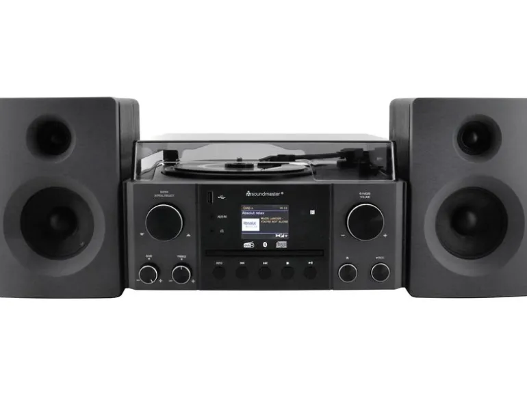 soundmaster Stereoanlage MCD1950SW Schwarz