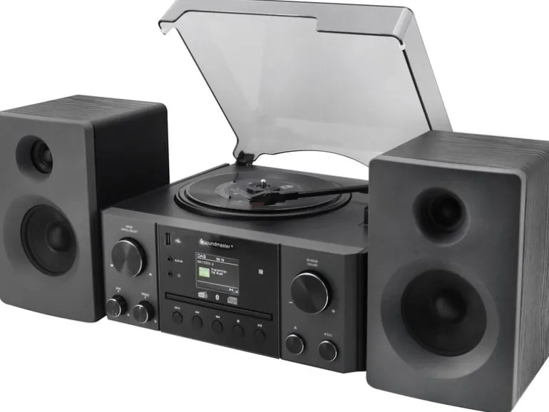 soundmaster Stereoanlage MCD1950SW Schwarz