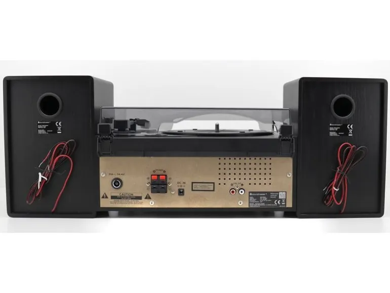 soundmaster Stereoanlage MCD1950SW Schwarz