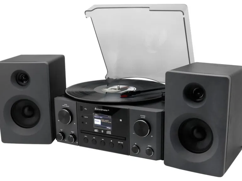 soundmaster Stereoanlage MCD1950SW Schwarz