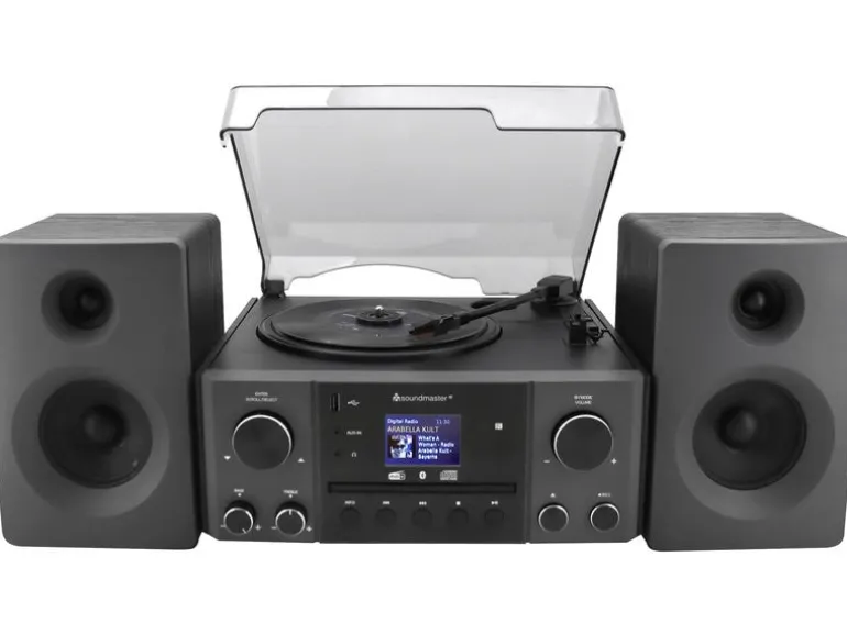 soundmaster Stereoanlage MCD1950SW Schwarz
