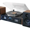 soundmaster Stereoanlage PL920 Schwarz/Braun