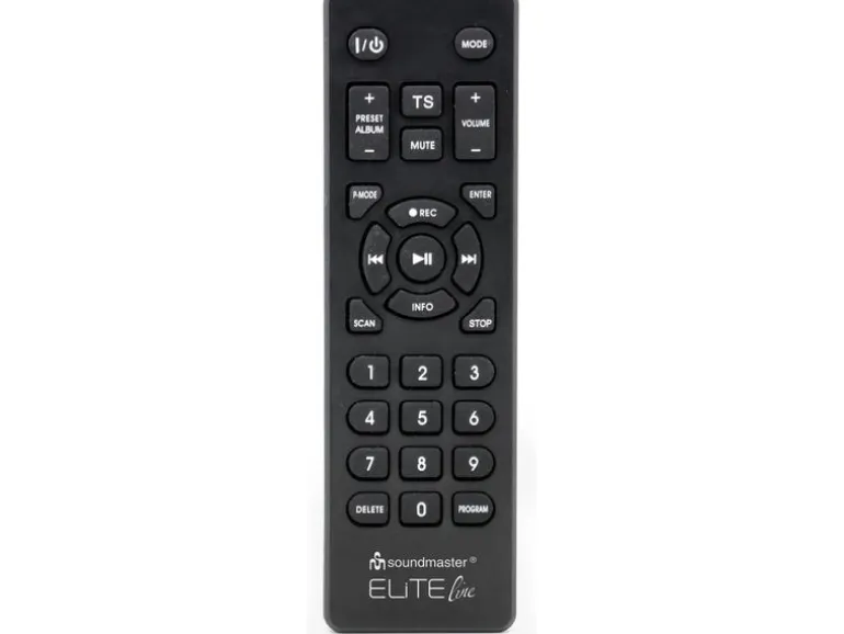 soundmaster Stereoanlage PL920 Schwarz/Braun