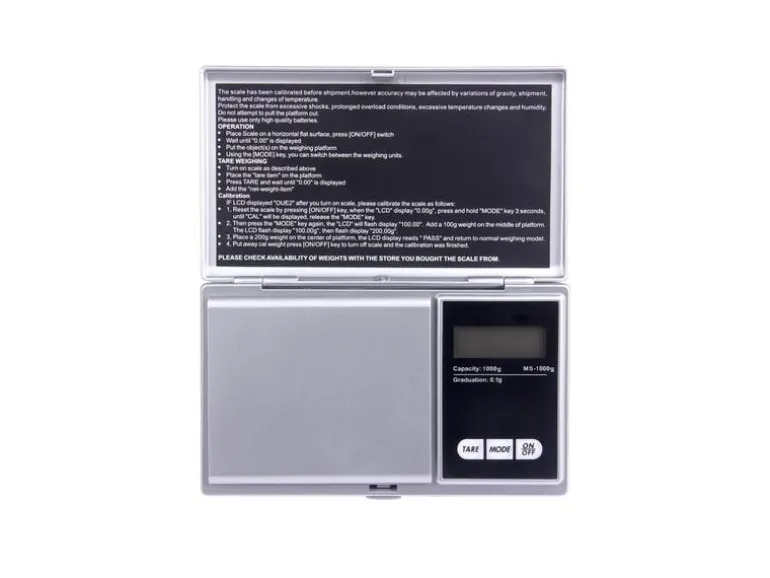 SPC Präzisionswaage MS200 Silber