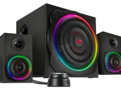 Speedlink PC-Lautsprecher Gravity Carbon RGB 2.1