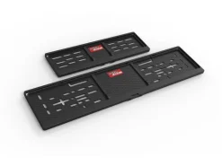 SPEEDLOCK Nummernrahmen-Set, Kunststoff, 30 × 8 cm/50 × 11 cm