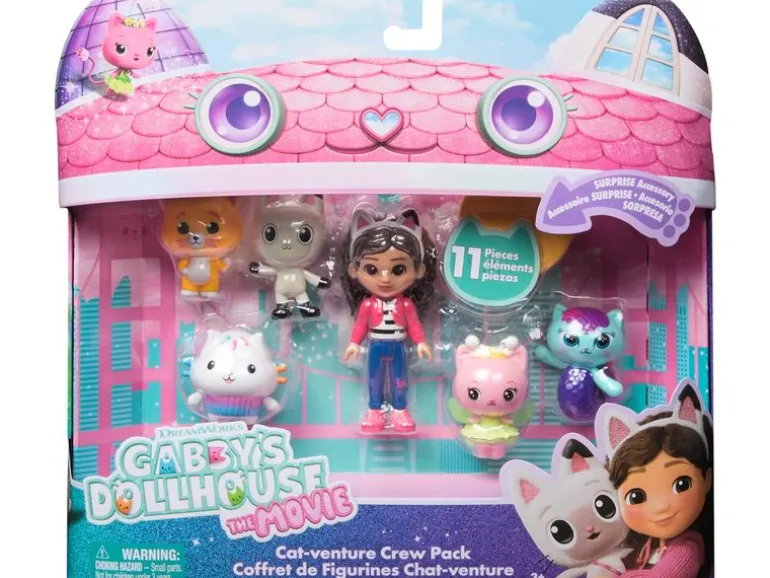 Spinmaster Gabby's Dollhouse Movie Figuren-Set 11-teilig