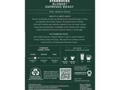 Starbucks Kaffeekapseln Blonde Espresso Roast 36 Stück