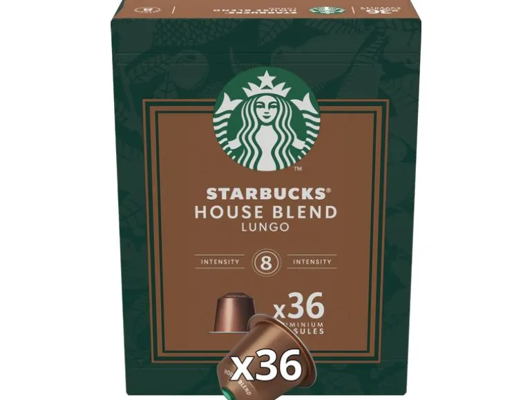 Starbucks Kaffeekapseln House Blend Lungo 36 Stück